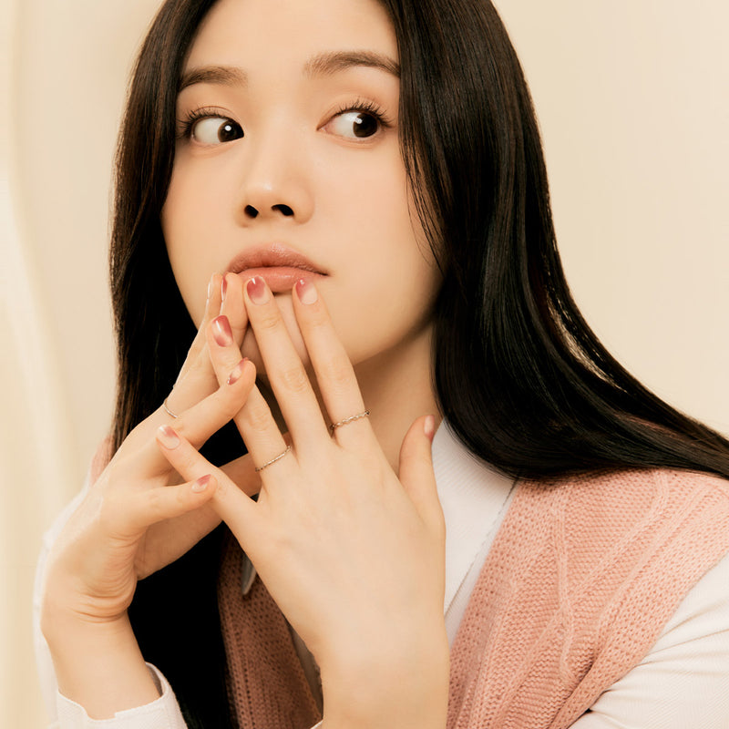 [DOUBLE SHOT] GLOW GEL NAIL – STRAWBERRY LATTE
