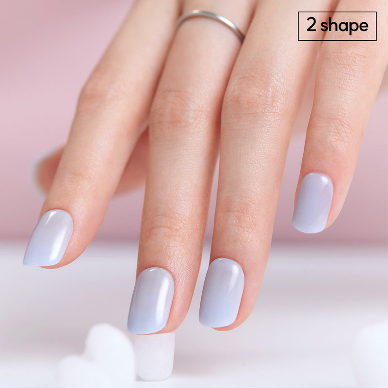 [AIRY] MAGIC PRESS NAIL - AIRY BLUE (REGULAR ROUND)