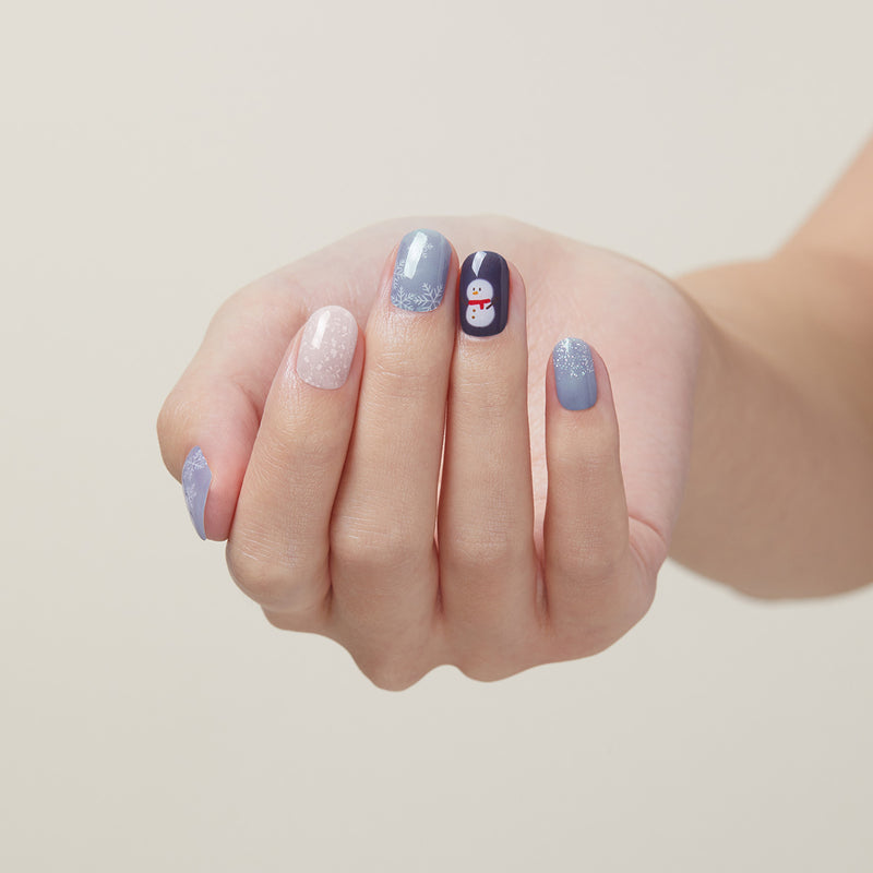 [HAPPY SNOW] GLOW GEL NAIL – HAPPY SNOW