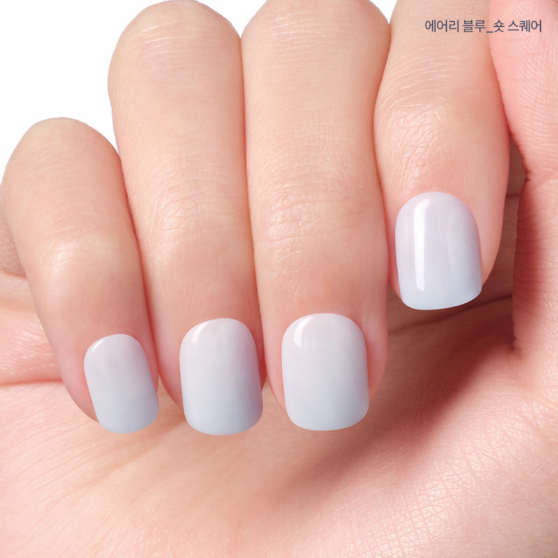 [AIRY] MAGIC PRESS NAIL - AIRY BLUE (SHORT SQUARE)