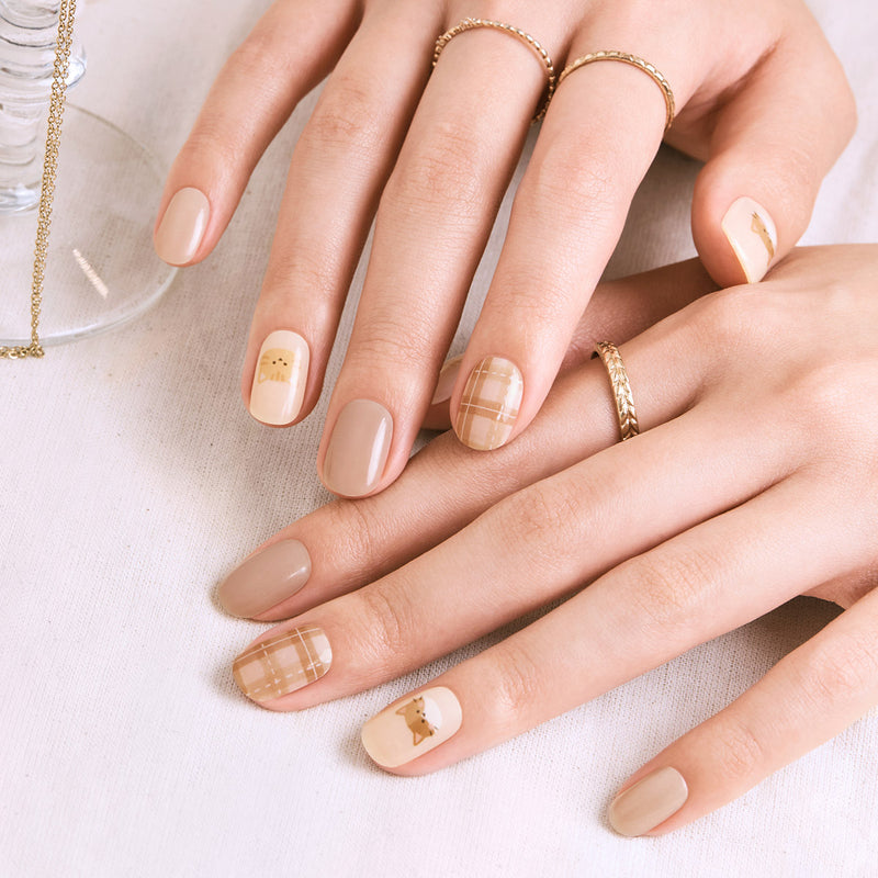 [LOVELY CAT] GLOW GEL NAIL – CHEESE MEOW