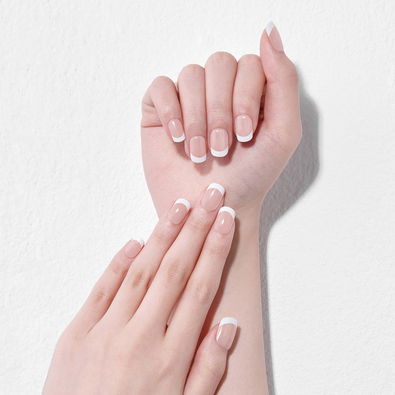 [COLOUR SERIES] MAGIC PRESS NAIL - CLASSIC FRENCH