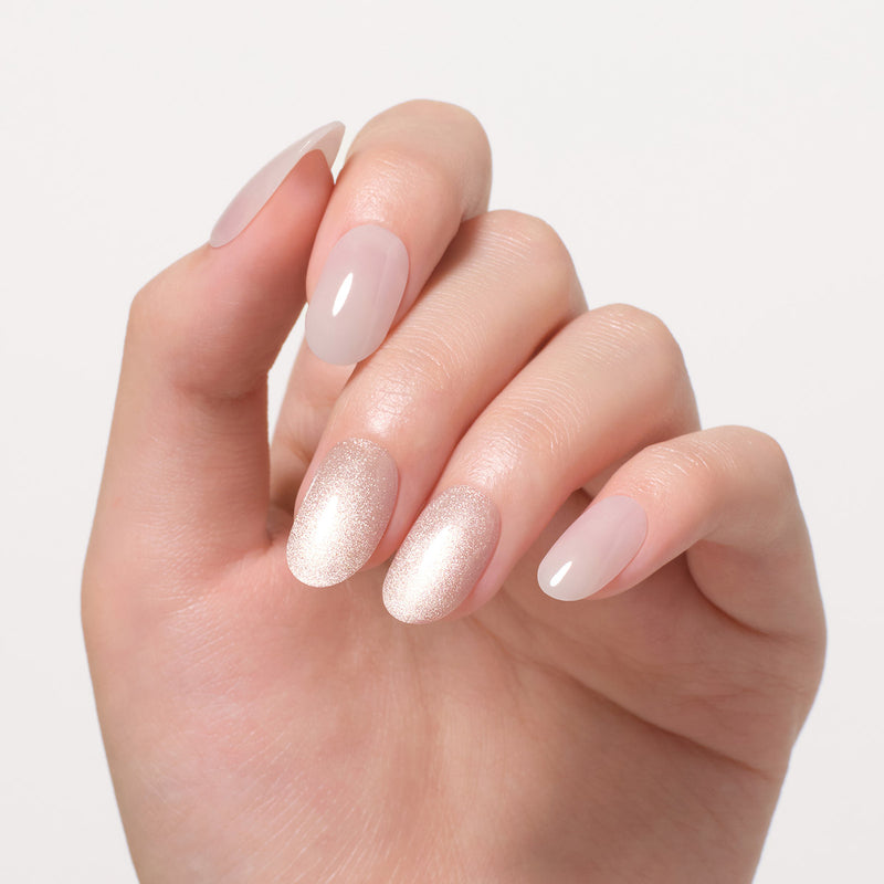 [GLEAMING] MAGIC PRESS NAIL - GLEAMING CREAM
