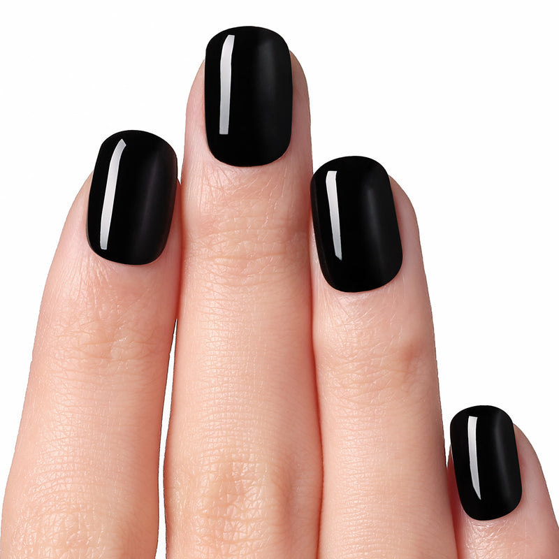 [AIRY] MAGIC PRESS NAIL - STEADY BLACK