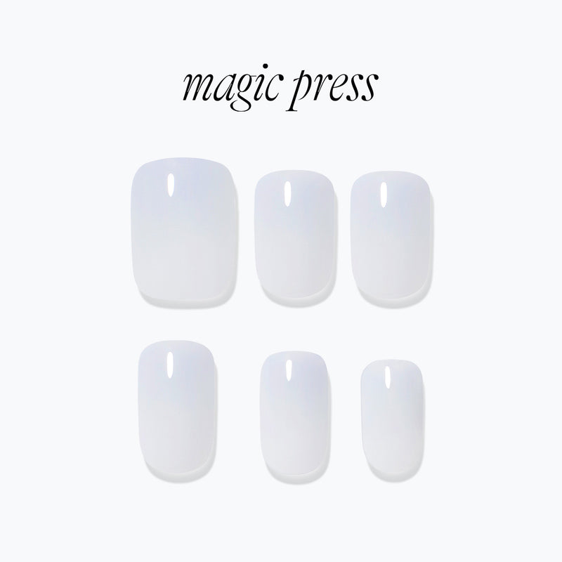 [AIRY] MAGIC PRESS NAIL - AIRY BLUE (REGULAR ROUND)