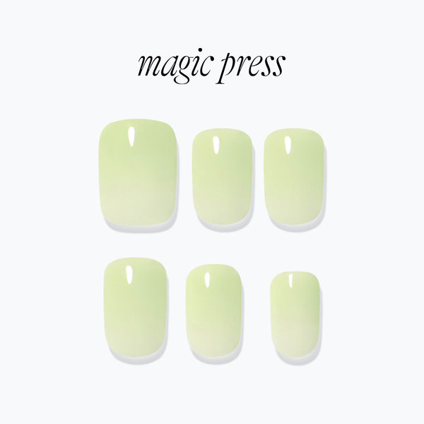 [AURORA] MAGIC PRESS NAIL - JOY GREEN