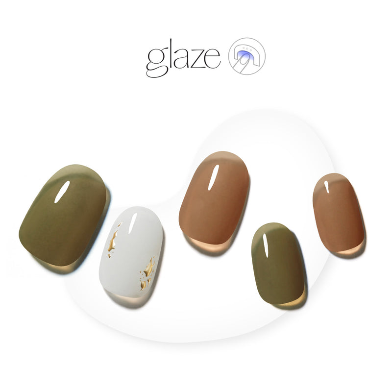 [CALM MOOD] GLAZE GEL NAIL – KHAKI BROWN