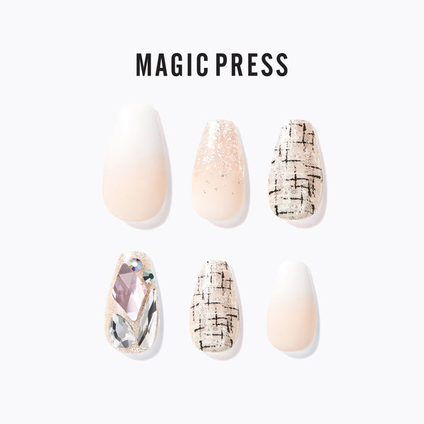 [PURE TWEED] MAGIC PRESS NAIL - CLASSIC TWEED