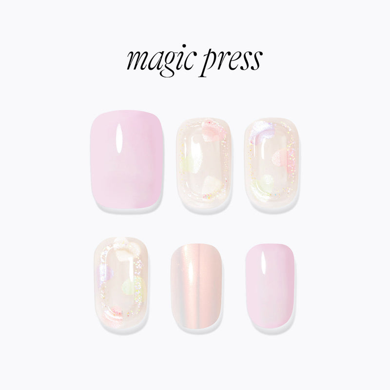 [BLUSHING] MAGIC PRESS NAIL -  CANDY CRUSH