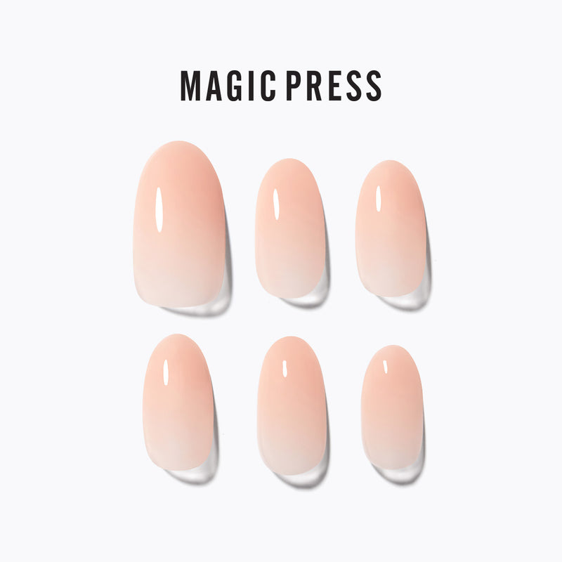 [COLOUR SERIES] MAGIC PRESS NAIL - NUDE GLOSSY
