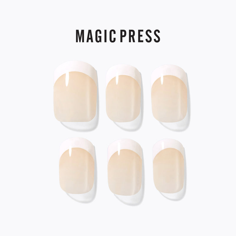 [COLOUR SERIES] MAGIC PRESS NAIL - CLASSIC FRENCH