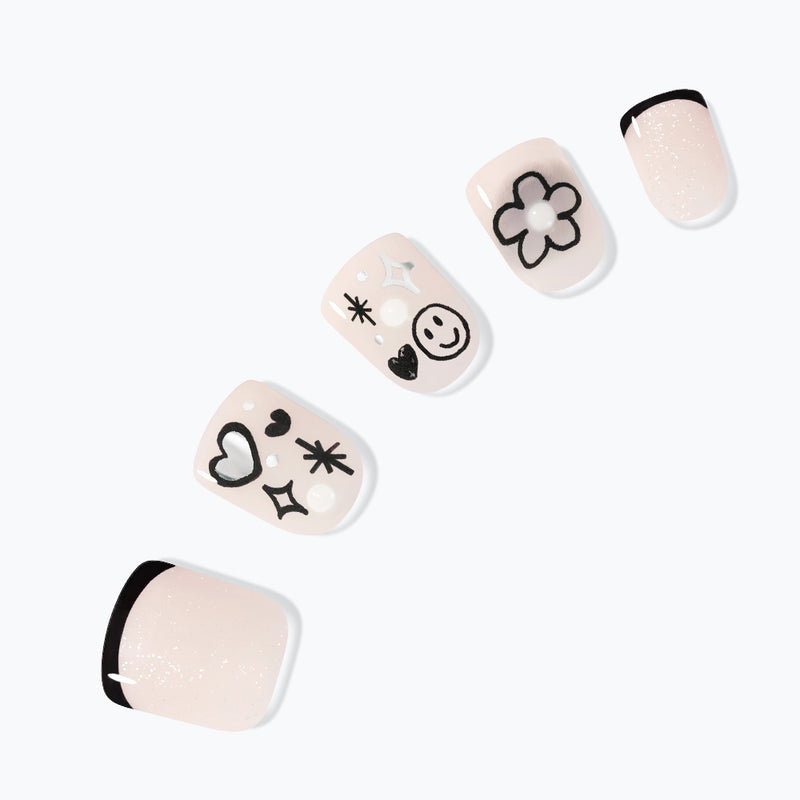 [BLUSHING] MAGIC PRESS NAIL - MINI TATTOO