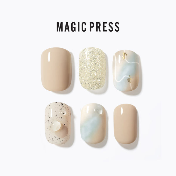 [FANFARE] MAGIC PRESS NAIL - PRISTINE DEW