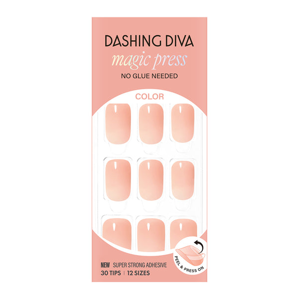 [AIRY] MAGIC PRESS NAIL - NUDIES (REGULAR ROUND)