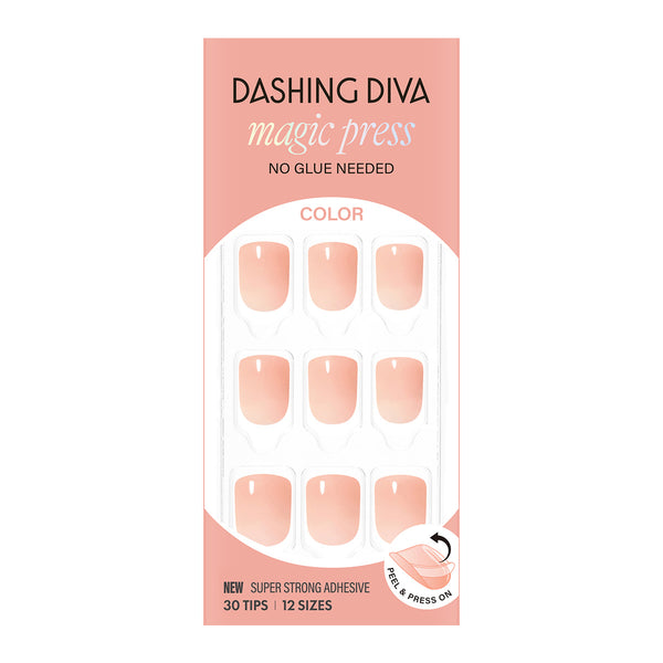 [AIRY] MAGIC PRESS NAIL - NUDIES (SHORT SQUARE)