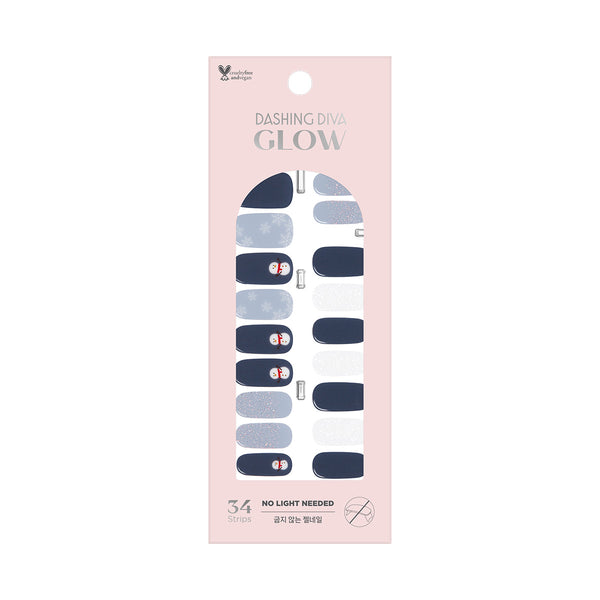 [HAPPY SNOW] GLOW GEL NAIL – HAPPY SNOW