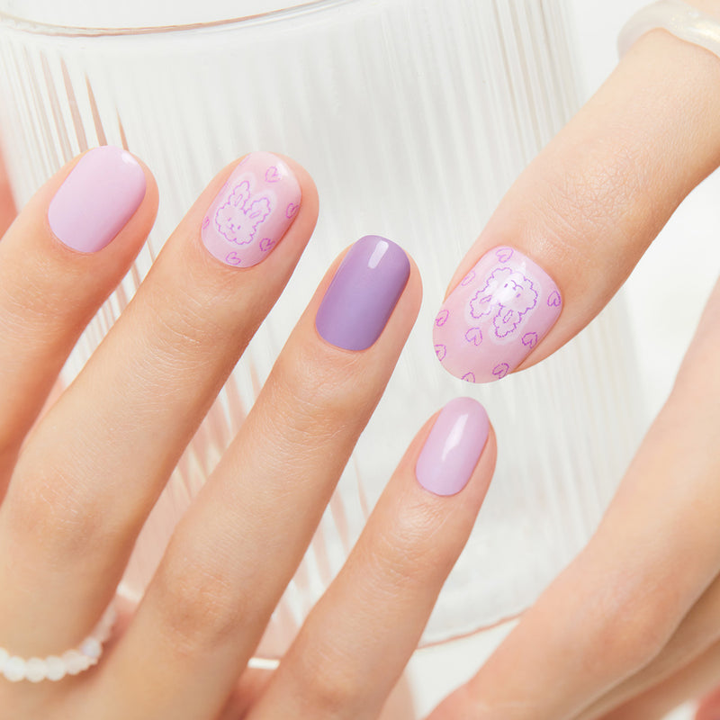 [LOVE ME] GLOW GEL NAIL – LUCKY BUNNY