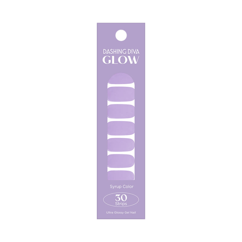 [COLOUR RANGE] GLOW GEL NAIL – LILAC