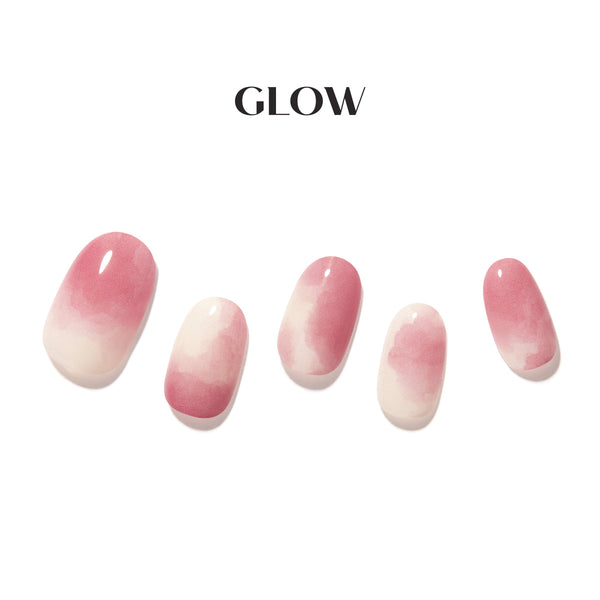 [DOUBLE SHOT] GLOW GEL NAIL – STRAWBERRY LATTE