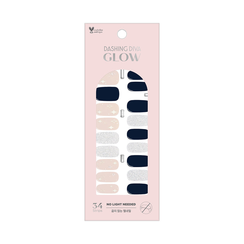 [HAPPY SNOW] GLOW GEL NAIL – SPARKLING DROP