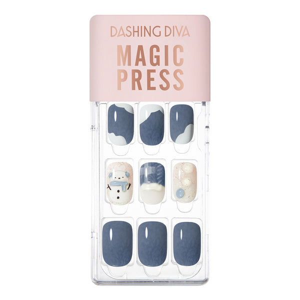 [MELLOW SNOW] MAGIC PRESS NAIL - MELLOW SNOW