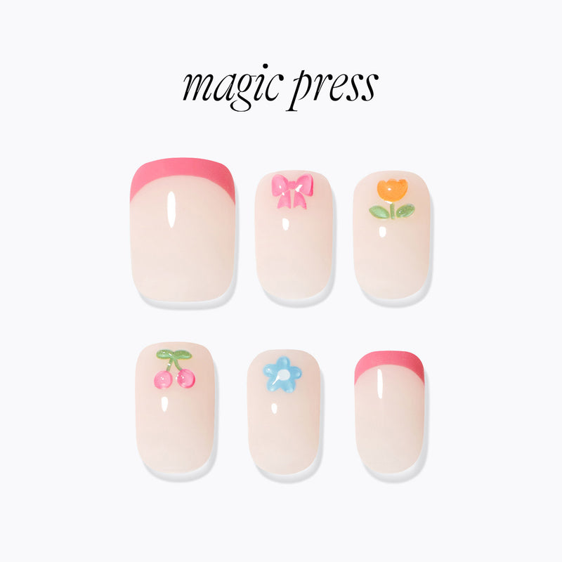 [BLUSHING] MAGIC PRESS NAIL -  MINI MINI