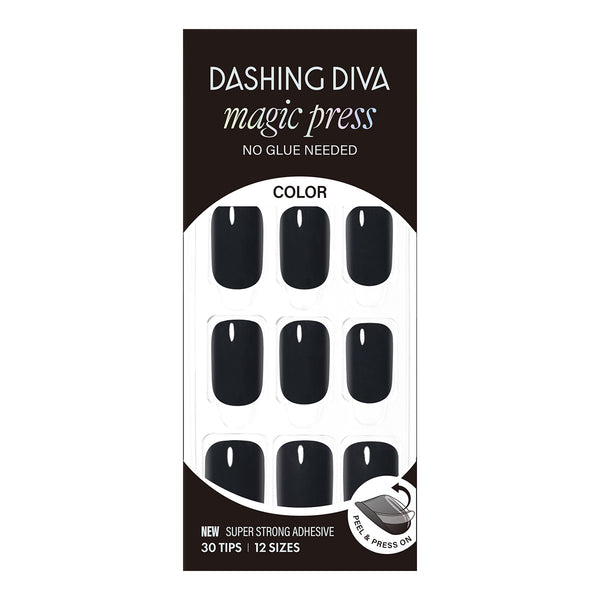 [AIRY] MAGIC PRESS NAIL - STEADY BLACK