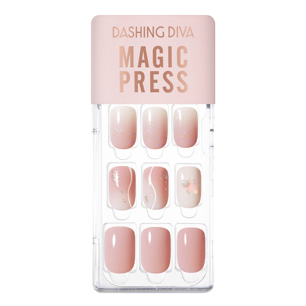 [SMOKY ESPRESSO] MAGIC PRESS NAIL - LOVE RAIN