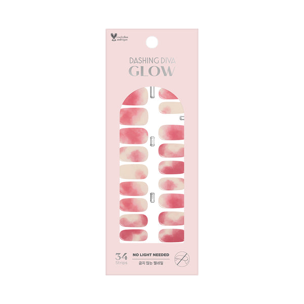 [DOUBLE SHOT] GLOW GEL NAIL – STRAWBERRY LATTE