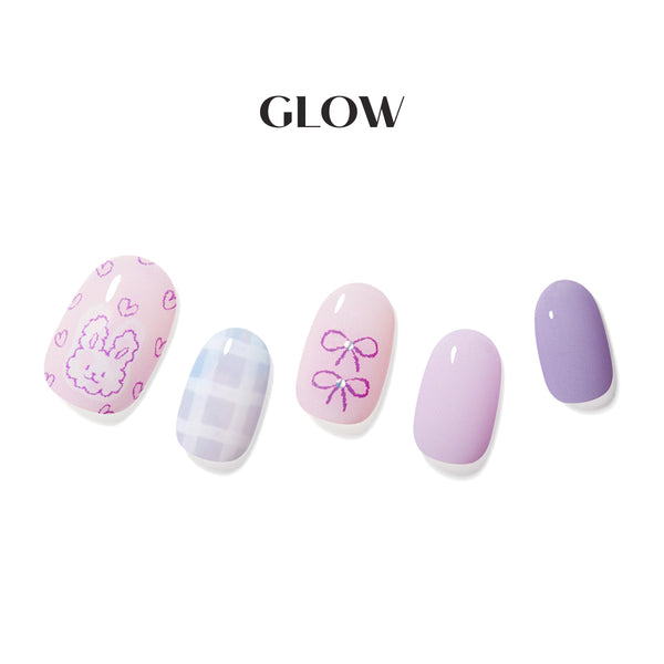 [LOVE ME] GLOW GEL NAIL – LUCKY BUNNY
