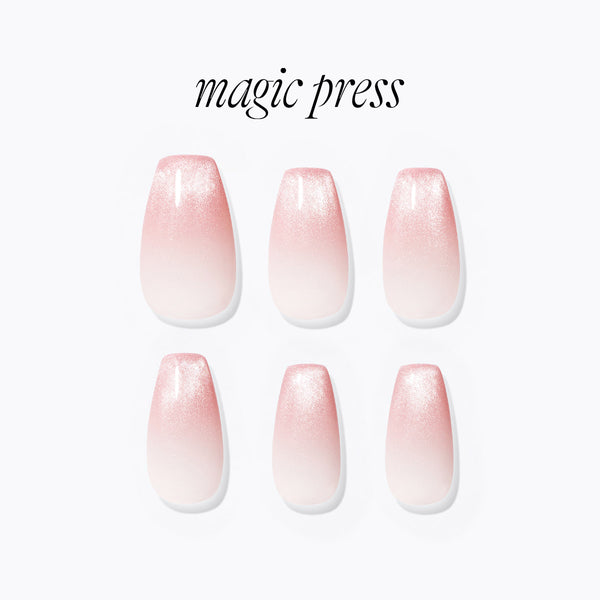 [LE VERNIS] MAGIC PRESS NAIL - PINK BLANC