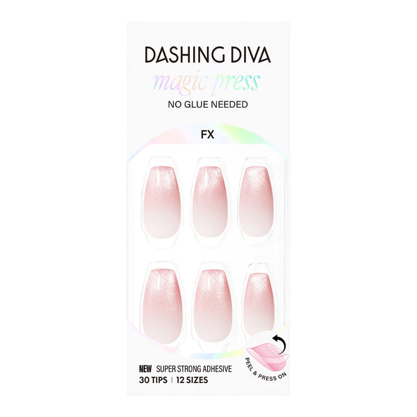 [LE VERNIS] MAGIC PRESS NAIL - PINK BLANC