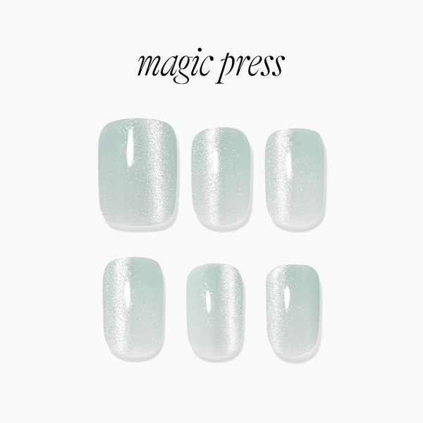 [AURORA] MAGIC PRESS NAIL - MINT AURORA