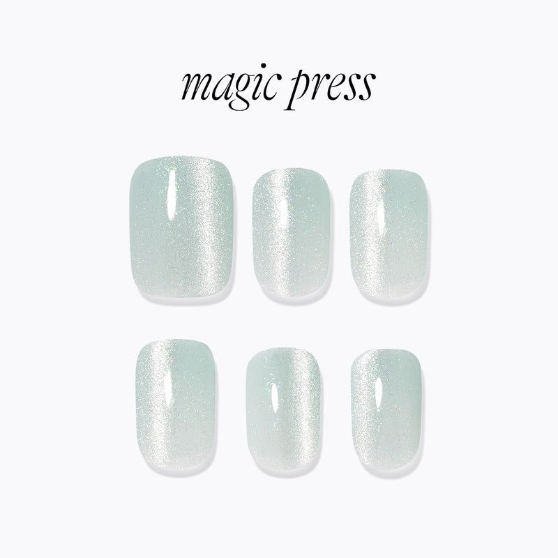 [AURORA] MAGIC PRESS NAIL - MINT AURORA