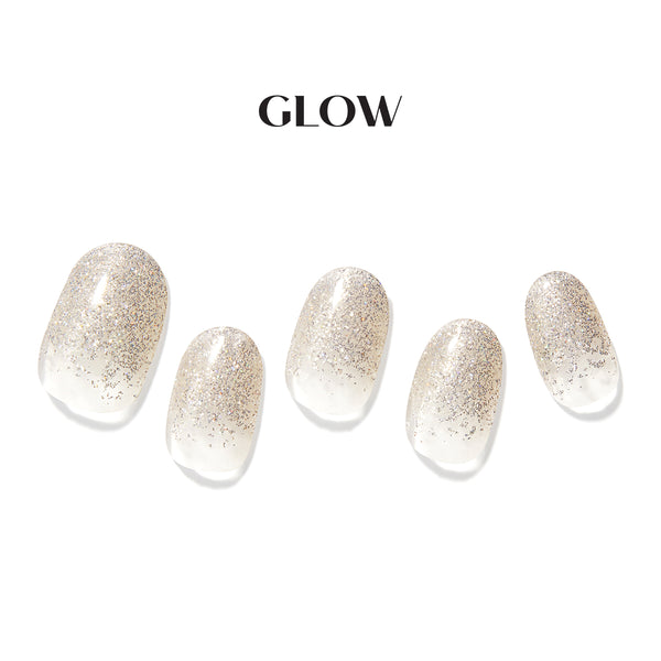 [COLOUR RANGE] GLOW GEL NAIL – CHAMPAGNE