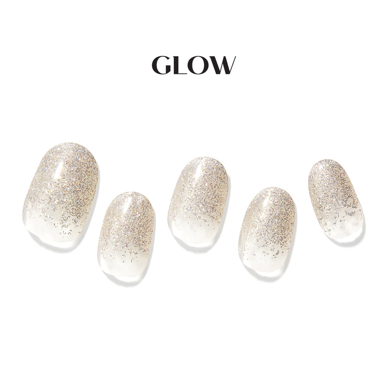 [COLOUR RANGE] GLOW GEL NAIL – CHAMPAGNE