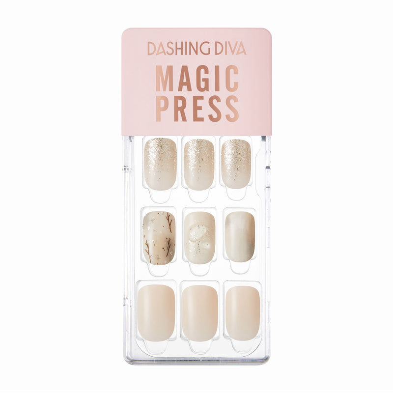 [GOLDEN LADY] MAGIC PRESS NAIL - MYSTIC MARBLE