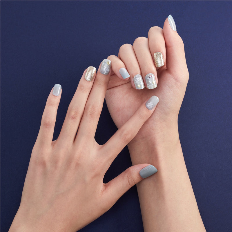 [CHRISTMAS NIGHT] MAGIC PRESS NAIL - CLASSY SNOW