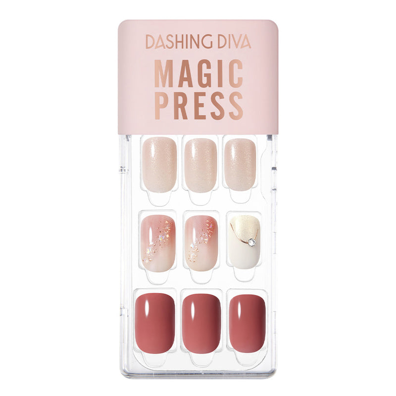[MULBERRY] MAGIC PRESS NAIL - PEONY BLOSSOM