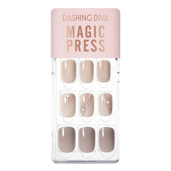 [SMOKY ESPRESSO] MAGIC PRESS NAIL - ASH GREY