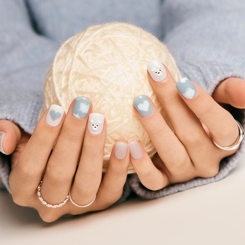 [CLOUDY BEAR] MAGIC PRESS NAIL - CLOUDY BEAR