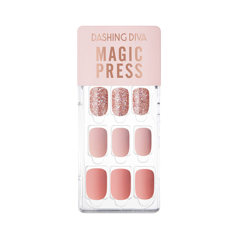 [ROYAL PALACE] MAGIC PRESS NAIL - DAZZLING ROSE GOLD