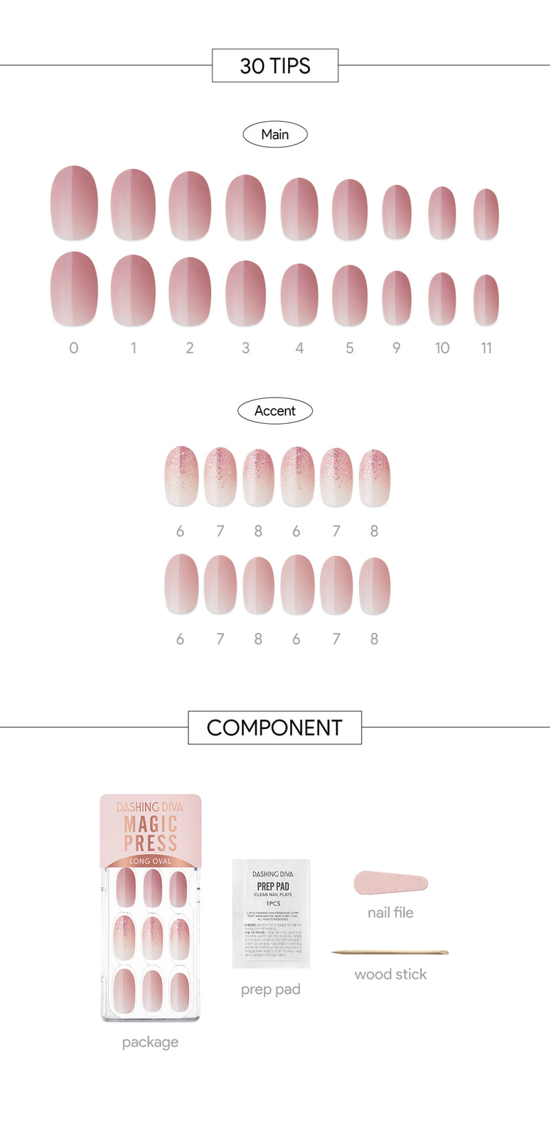 [PURE HEART] MAGIC PRESS NAIL - LOVELY MUSE