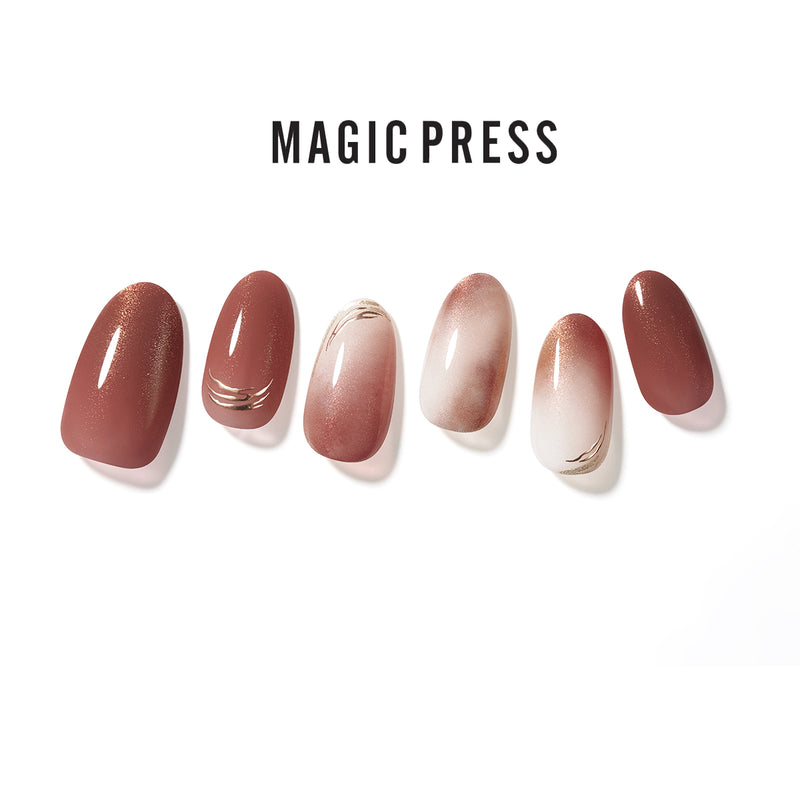 [GEMSTONE] MAGIC PRESS NAIL - ROSE BLURRING