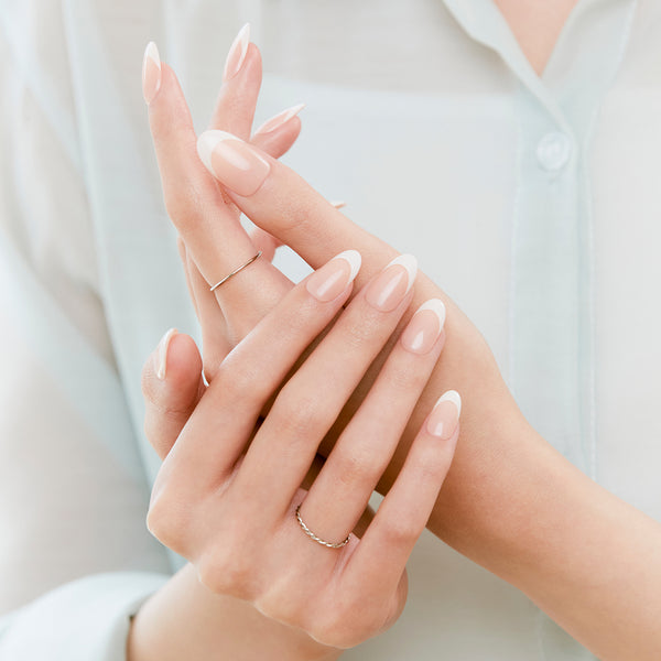 [BRICK ROSE] MAGIC PRESS NAIL - CLEAR FRENCH