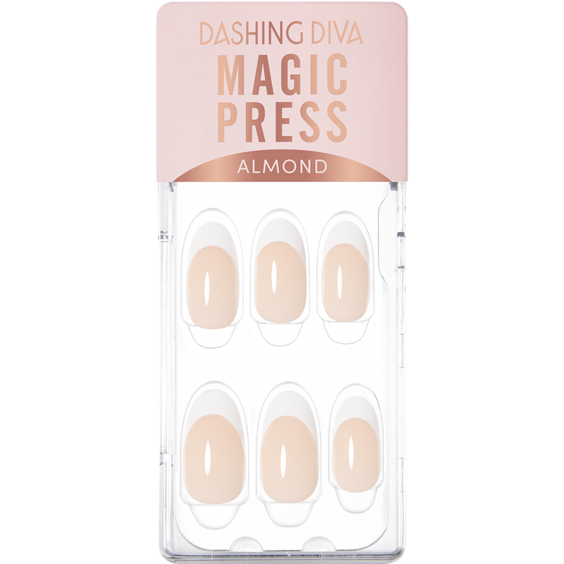 [BRICK ROSE] MAGIC PRESS NAIL - CLEAR FRENCH