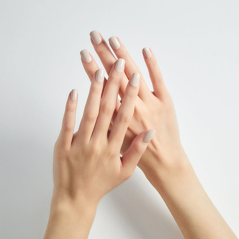 [BRICK ROSE] MAGIC PRESS NAIL - ABALONE GREY