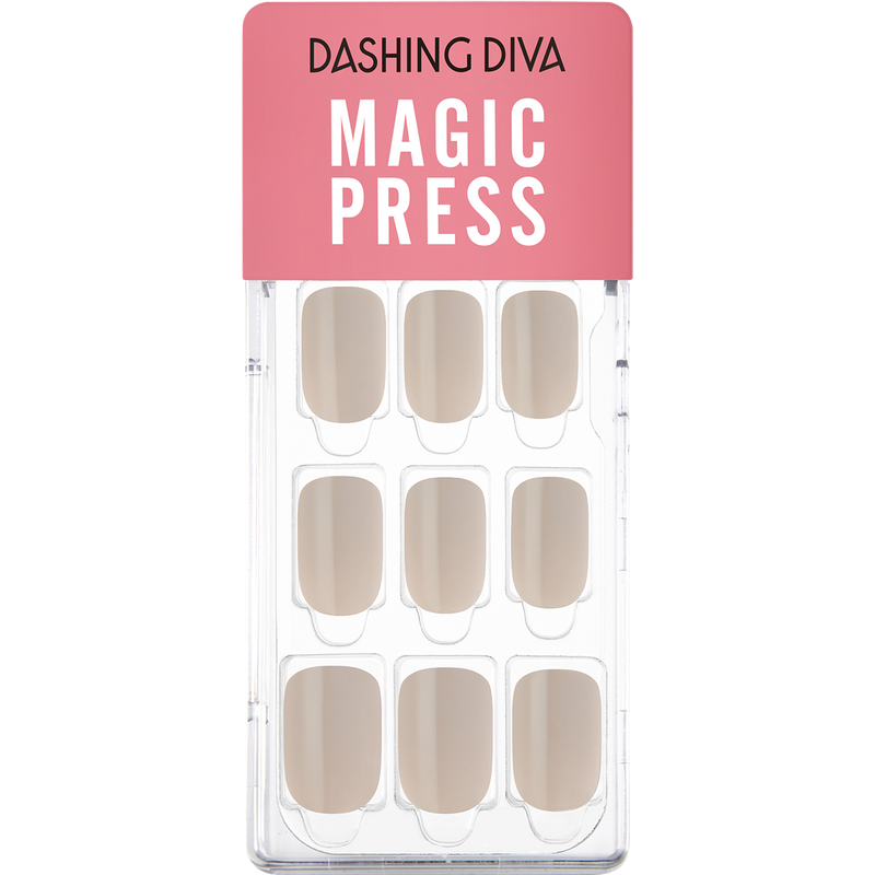 [BRICK ROSE] MAGIC PRESS NAIL - ABALONE GREY