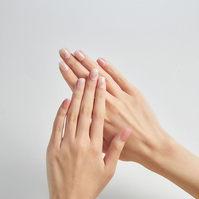 [CELEBRITY] MAGIC PRESS NAIL - GLITTER PINK