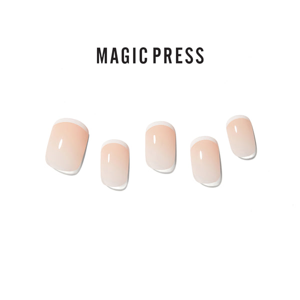 [FRENCH] MAGIC PRESS NAIL - WHITE THIN FRENCH